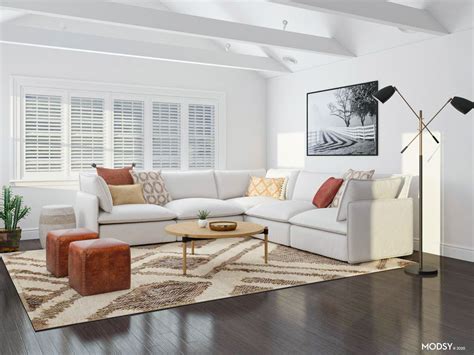 How To Find The Right Rug Size For Your Living Room Modsy Blog