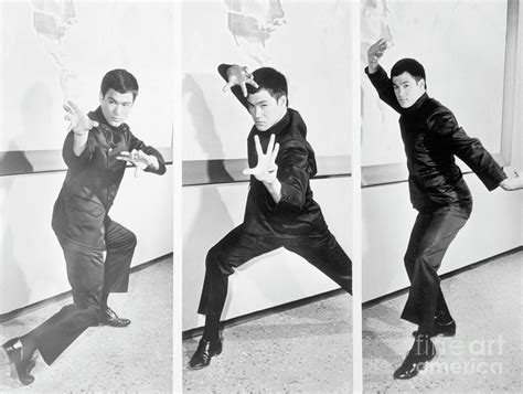 Bruce Lee Demonstrating Kung Fu Photograph By Bettmann Pixels