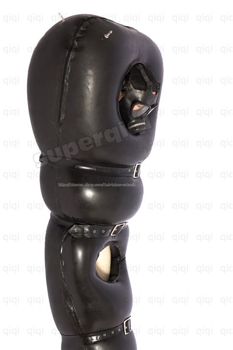 latex rubber gummi 4mm inflatable bodybag sleep sack catsuit gimp sack gas mask ebay