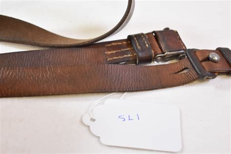 Sold Rare Early 1936 Dated And Maker Marked German Ww2 K98k Rifle Sling