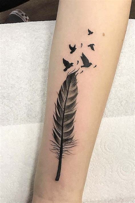 The Guide To Any Feather Tattoo Of Your Choice Feather Tattoos