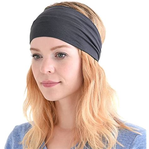 Casualbox CHARM Elastic Turban Headband Mens Womens Hair Band Sports