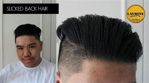 Slick back hair remains one of the most popular men's haircuts to get in 2020. HOW TO GET SLICKED BACK HAIR FOR MEN| MENS HAIR| LAYRITE ...