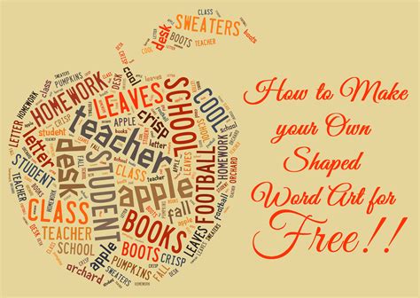 How To Make Free Word Art Online In Fun Shapes The Love Nerds