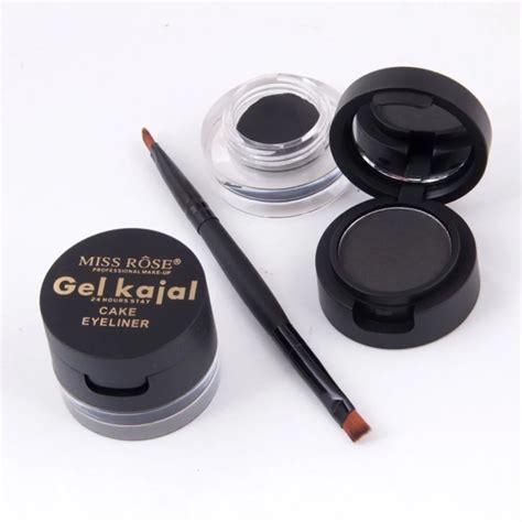 Black Brown Waterproof Eyeliner Gel Makeup Cosmetic Gel Professional