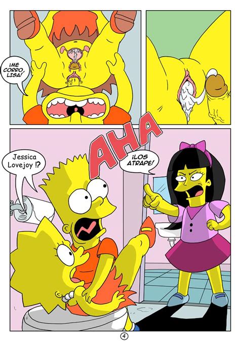 Bart Y Lisa Simpson Tienen Sexo En La Escuela Comicspornow