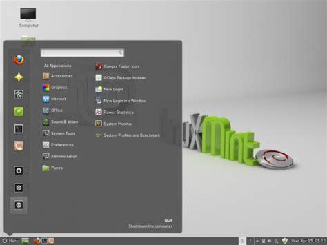 Linux Mint Debian Edition Tulisan Komputer