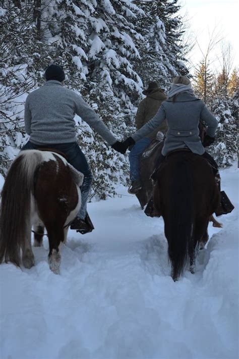 Autumn Breeze Stables Provides Winter Horseback Rides In