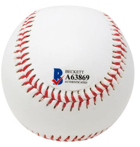 Shohei Ohtani Signed Baseball Beckett Loa Pristine Auction