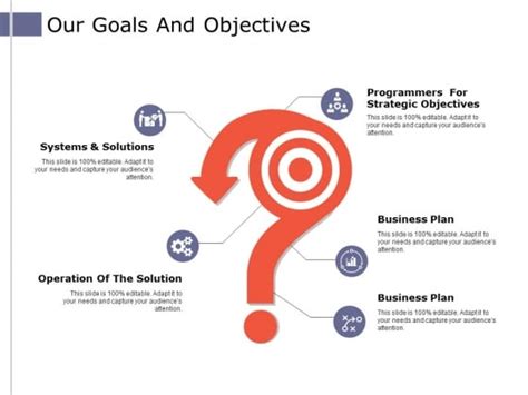 Goals And Objectives Slide Geeks