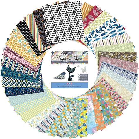 Buy Origami Paper Set 120 Sheets Traditional Japanese Folding