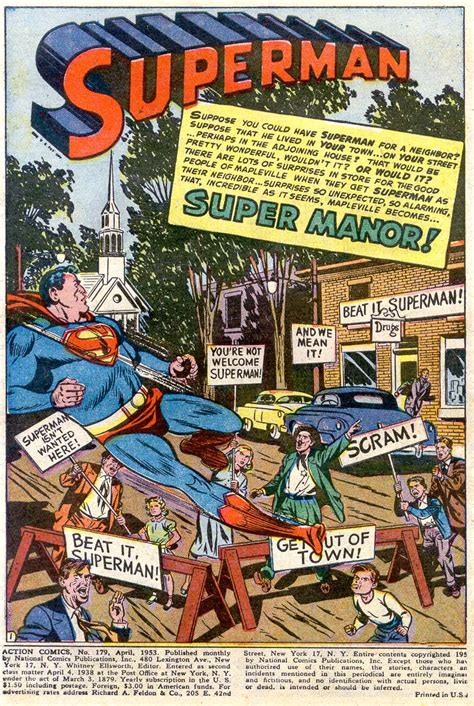 Read Online Action Comics 1938 Comic Issue 179