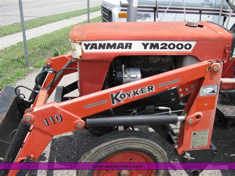 Yanmar Ym2000 Compact Tractor With Loader In Derby Ks Item 6120 Sold
