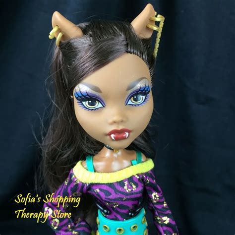 Monster High Clawdeen Wolf Schools Out Rare Doll Outfit And Boots Lot