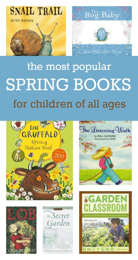 The Most Popular Spring Books For Children Of All Ages
