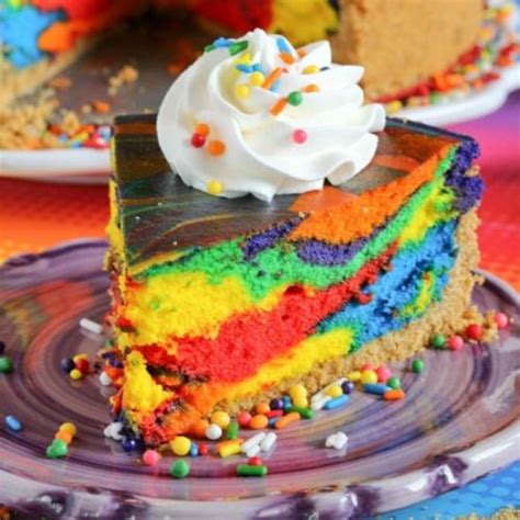 Rainbow Cheesecake Recipe In Katrinas Kitchen