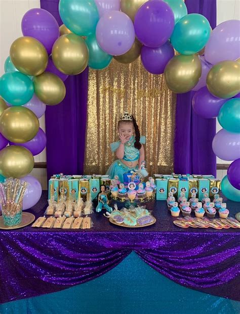 Princess Jasmine Birthday Decor Jasmine Birthday Princess Jasmine Birthday Princess Jasmine