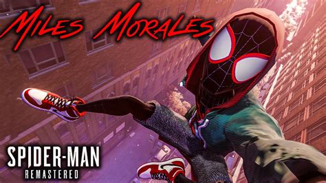 Leap Of Faith Miles Morales Suit Spider Man Pc Mods Youtube