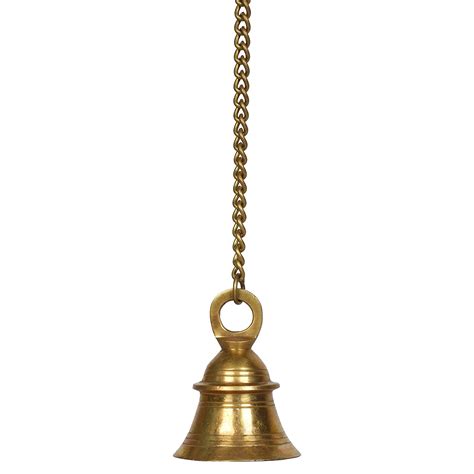 Buy Kartique Brass Wall Hanging Bells For Home Mandir Temple Living