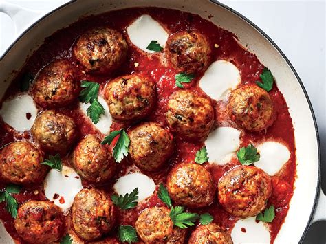 Cheesy Turkey Meatball Skillet Pair These Healthy Turkey Meatballs