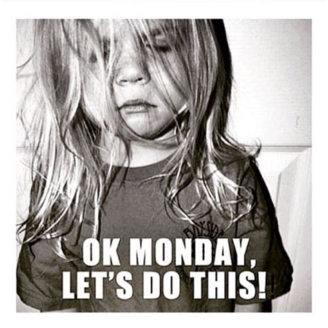 Ok Monday Lets Do This Funny Monday Memes Monday