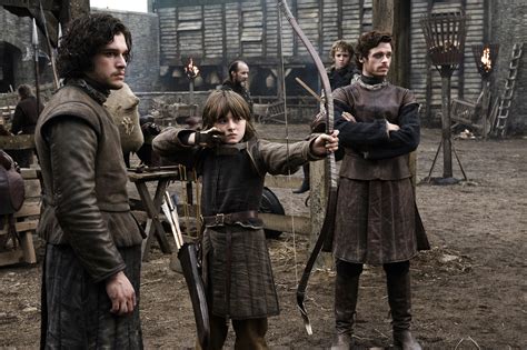 Robb And Bran Stark With Brother Jon Snow Game Of Thrones Hd Wallpapers