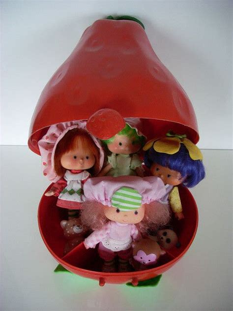 Strawberry Shortcake Carry Case Strawberry Shortcake Doll Strawberry