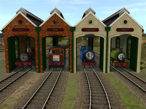 Tidmouth Branch Sheds Finished By Wildnorwester On Deviantart