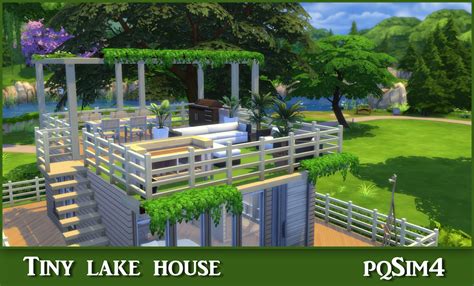 Tiny Lake House Sims 4 Speed Build And Download