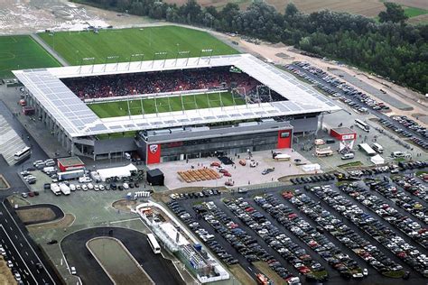 fc ingolstadt 04 audi stadion football ground tyskland pinterest ingolstadt fc