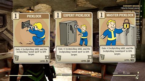 Fallout 76 Lockpicking