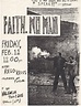 FAITH. NO MAN | 11.02.1983 | Valencia Tool + Die