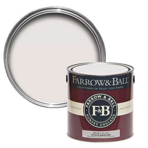 Farrow And Ball Wevet No273 Matt Estate Emulsion Paint 25l