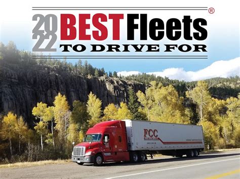Fremont Contract Carriers Fcc Lands Top 20 Best Fleets To Drive For 2022