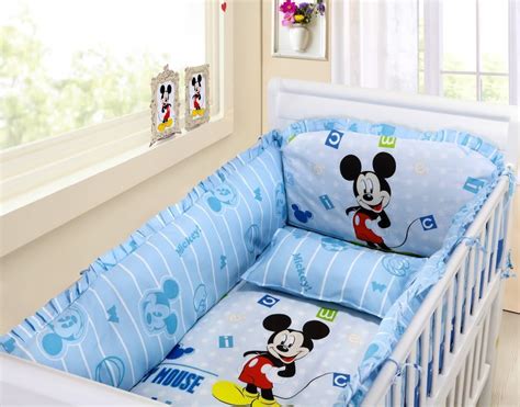 Mickey Mouse Crib Bedding Set Home Furniture Design