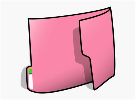 Folders Clipart Filing Folder Cartoon Folder Hd Png Download Kindpng