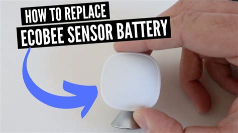 Ecobee Sensor Battery Replacement How To Change The Ecobee Sensor