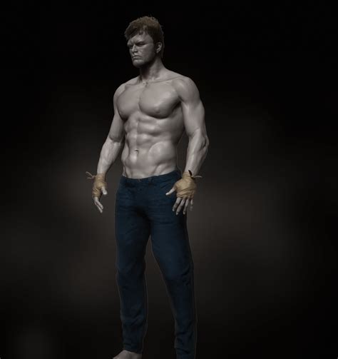 Güray A Full Body Zbrush Render