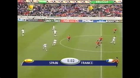 Camiseta holanda original eurocopa 2000 talle m. Francia vs España - Eurocopa 2000 - Cuartos de Final ...