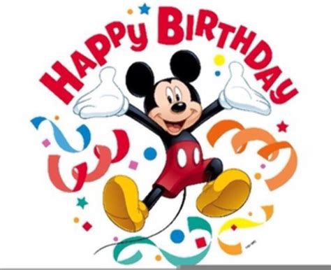 Download High Quality Free Birthday Clipart Mickey Mouse Transparent