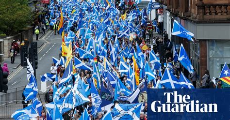 Thousands March For Scottish Independence In Pictures Politics