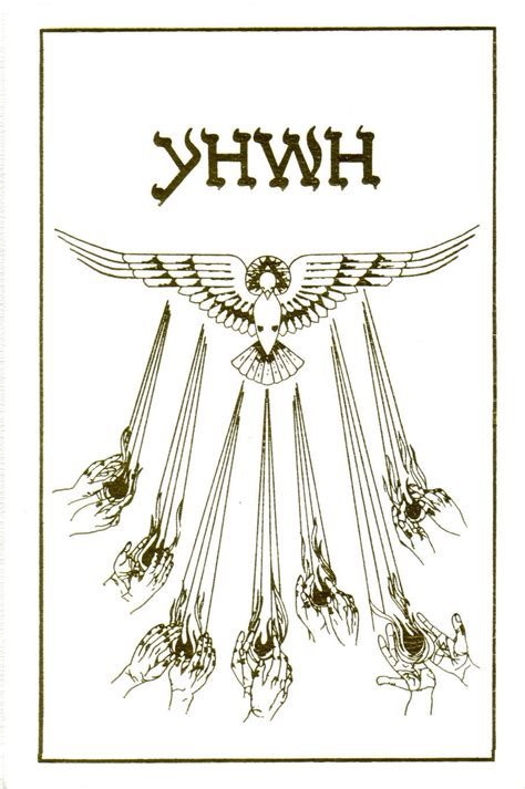 92 NATION OF YAHWEH SYMBOL, SYMBOL YAHWEH OF NATION - Symbol