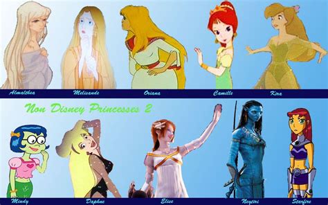 Non Disney Princesses 2 By Jamimunji On Deviantart Non Disney Princesses Animated Movies
