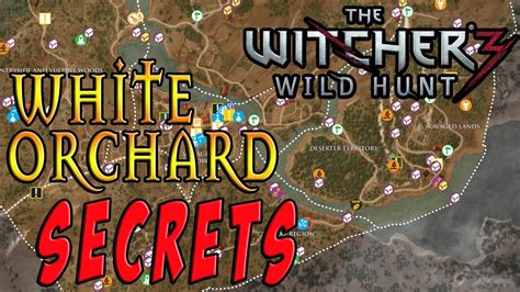 The Witcher 3 White Orchard Secrets Youtube