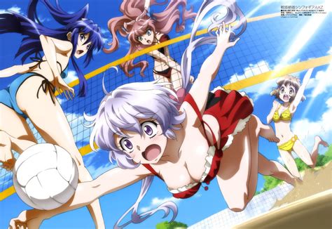 Gotou Keiji Kazanari Tsubasa Maria Cadenzavna Eve Tachibana Hibiki Symphogear Yukine Chris