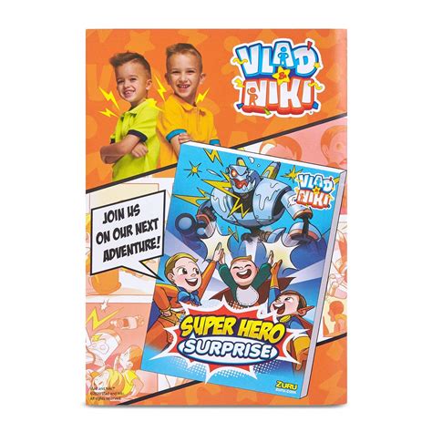 Buy Zuru Vlad And Niki Superhero Surprise Egg Robot Battle With 20