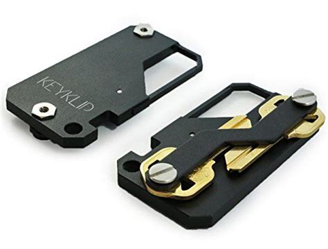 Keydisk Mini Slim Key Holder Aerograde Anodized Aluminum Compact