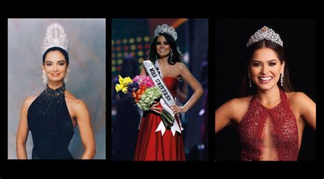 Mexicanas Ganadoras De Miss Universo ¿quiénes Son Líder Empresarial