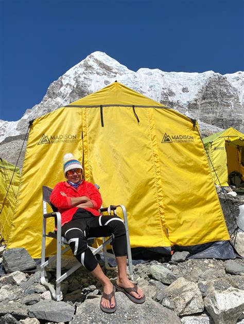 Restful Rest Day At Everest Base Camp Madison Mountaineering
