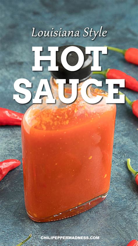 Homemade Louisiana Style Hot Sauce Artofit